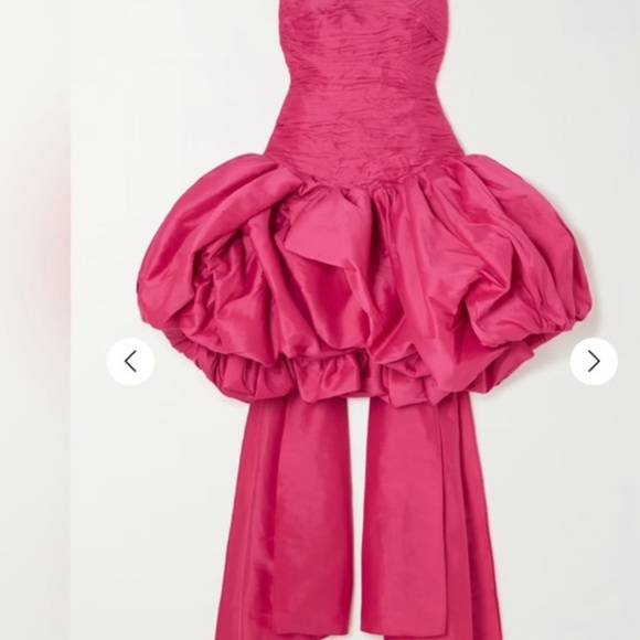 Beautiful Aje Piacere Bubble Hem Mini Dress - FUCHSIA/US 8 - Picture 3 of 5